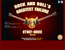 Tablet Screenshot of otwaythemovie.com
